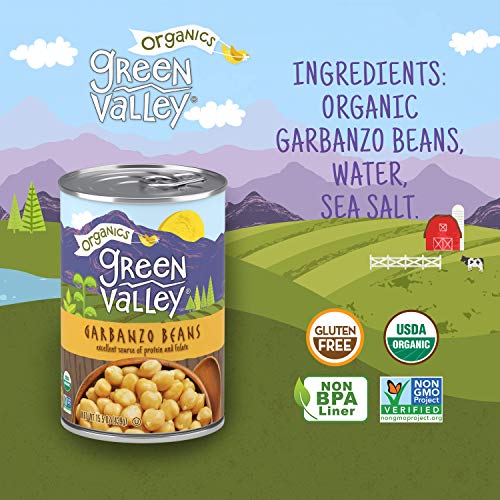 Green Valley Organics Garbanzo Beans | Certified Organic, Non-Gm
