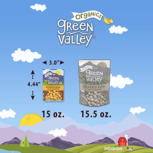 Green Valley Organics Garbanzo Beans | Certified Organic, Non-Gm