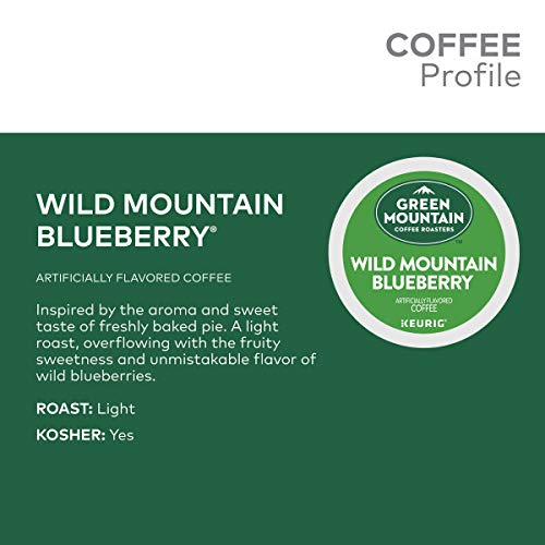 Green Mountain Coffee Roasters Wild Mountain Blueberry Coffee K-