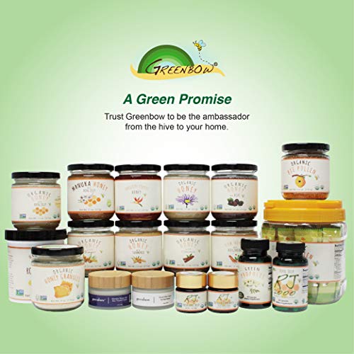 Greenbow Organic Honey With Turmeric - 100% Usda Certified Organ