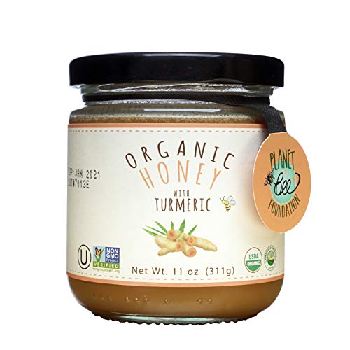 Greenbow Organic Honey With Turmeric - 100% Usda Certified Organ