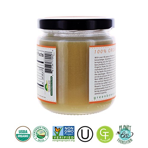 Greenbow Organic Honey - 100% Usda Certified Organic, Gluten Fre