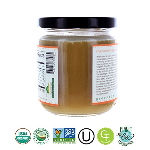 Greenbow Organic Honey With Ginger - 100% Usda Certified Organic