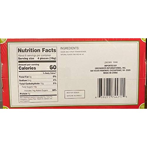 Mini Candy Canes 50 Individually Wrapped 7.0 Oz Total