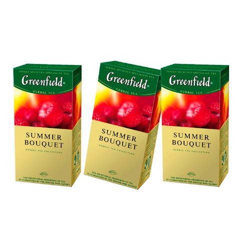Greenfield Herbal Fruit Tea Collection - Summer Bouquet 25 Coun