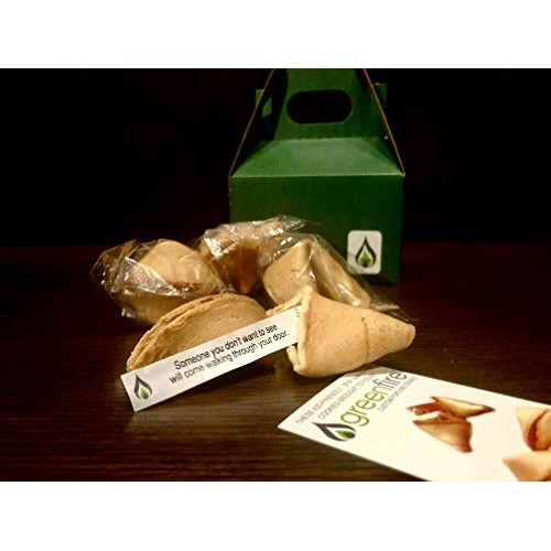 Greenfire Fortune Cookies In A Gift Box - Funny Kid Friendly Mes