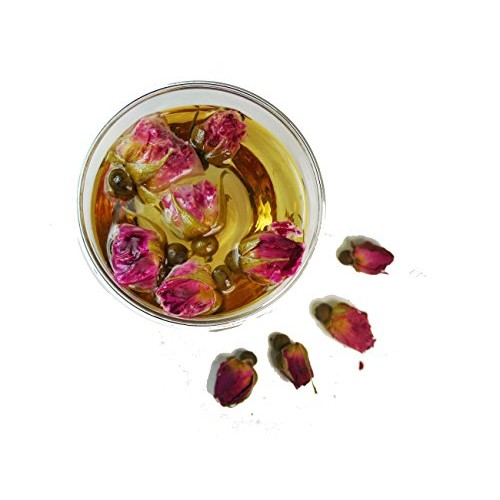 Greenhilltea Premium Dried Rose Buds Rosebud Flower Herb Loose L