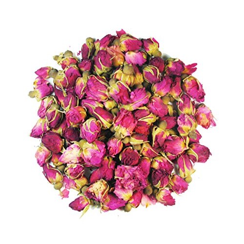 Greenhilltea Premium Dried Rose Buds Rosebud Flower Herb Loose L