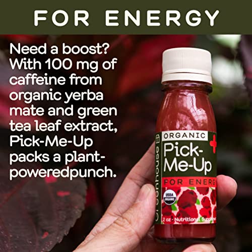 Greenhouse Juice Organic Pick-Me-Up Booster Shots 12 Count 60m... Greenhouse Juice Organic Pick-Me-Up Booster Shots 12 Count 60m...