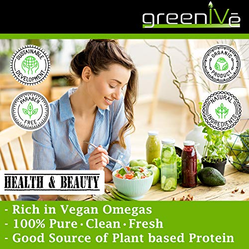 Greenive - Hemp Hearts - Hulled Hemp Seeds - Protein + Fiber - E