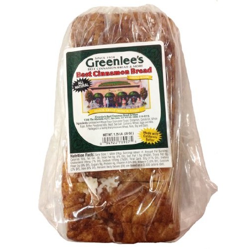 Greenlees Bakery Cinnamon Bread 20 Oz Loaf Pack Of 10
