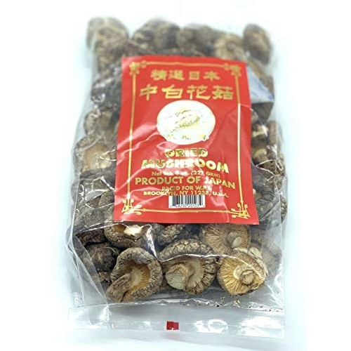 Premium Dried White Shiitake Dried Mushroom 8oz 精选日本花菇 香菇
