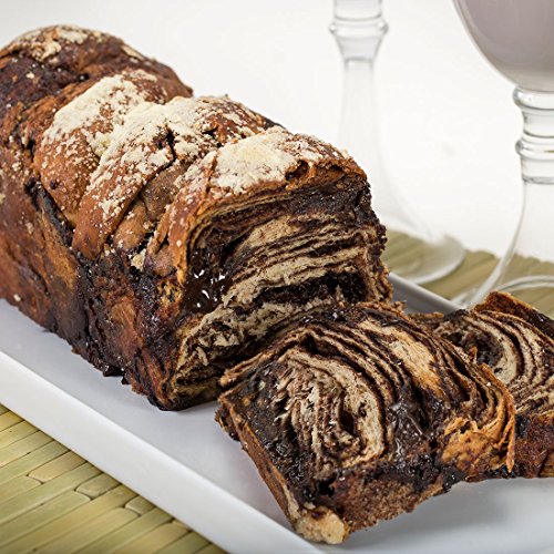 Greens Bakery 24 Oz Kosher Babka, 3 Pack - 1 Chocolate Babka,
