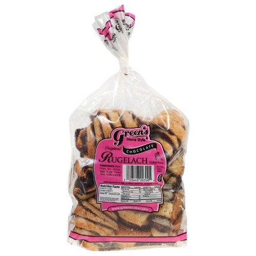 Greens Bakery Chocolate Rugelach Kosher Pastry - 14 Oz.
