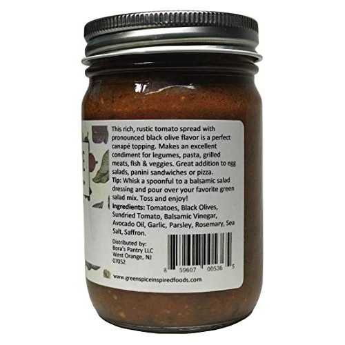 Greenspice: Tomato &Amp; Olive Spread