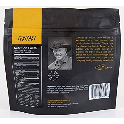 Greg Norman Signature Wagyu Beef Jerky - Variety 2Oz Duo Pack - Greg Norman Signature Wagyu Beef Jerky - Variety 2Oz Duo Pack -