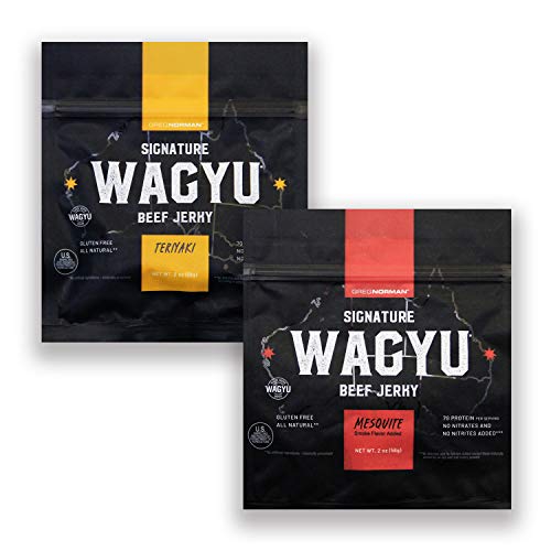 Greg Norman Signature Wagyu Beef Jerky - Variety 2Oz Duo Pack - Greg Norman Signature Wagyu Beef Jerky - Variety 2Oz Duo Pack -