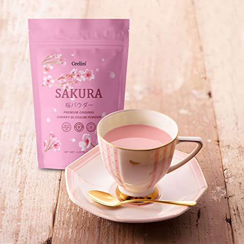 GRELIM Sakura Powder Premium Original Cherry Blossom Powder for ...