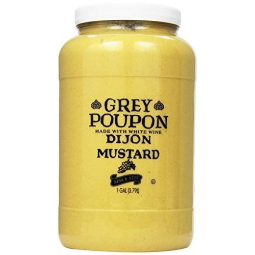 Grey Poupon Dijon Mustard 1 Gal Jugs, Pack Of 2