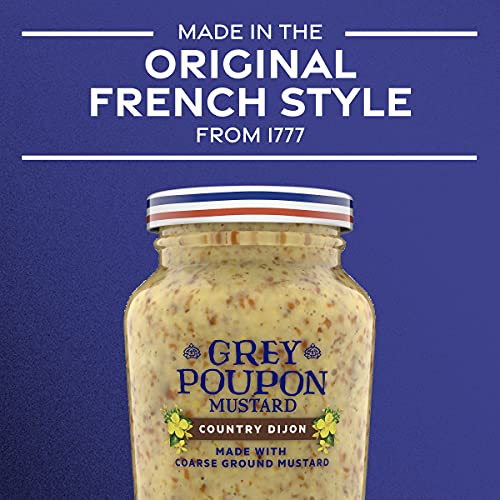 Grey Poupon Country Dijon Mustard 8 oz Jar