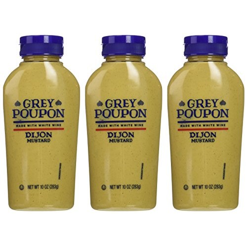 Grey Poupon Dijon Mustard - 10 Oz. Pack Of 3