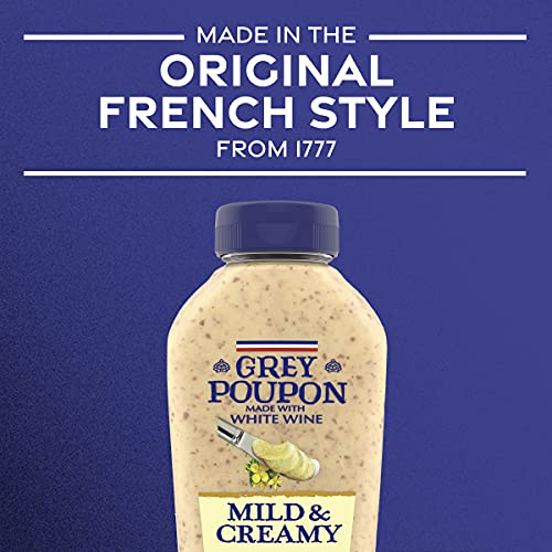 Grey Poupon Mild &Amp; Creamy Dijon Mustard 8 Ct Pack, 10 Oz Bottles