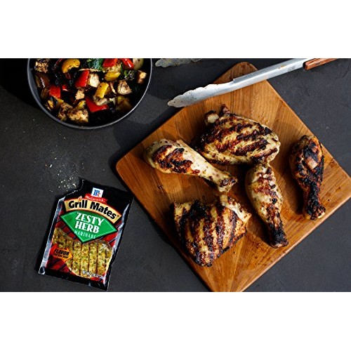 Mccormick Grill Mates Zesty Herb Marinade, 1.06 Oz Pack Of 12