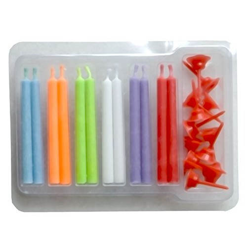 Grillkid Angel Flames Birthday Cake Candles With Colored Flames