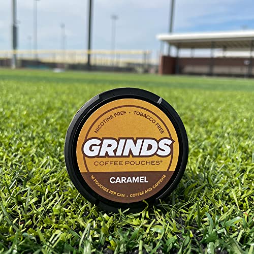 Grinds Coffee Pouches - 3 Cans - Black Coffee - Tobacco Free Hea Grinds Coffee Pouches - 3 Cans - Black Coffee - Tobacco Free Hea