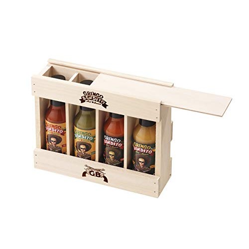 Gringo Bandito Classic Hot Sauce Variety Pack Gift Set, 5 Fl Oz