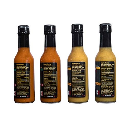 Gringo Bandito Hot And Spicy Hot Sauce Variety Pack, 5 Ounce Pa