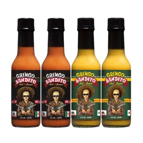 Gringo Bandito Hot And Spicy Hot Sauce Variety Pack, 5 Ounce Pa
