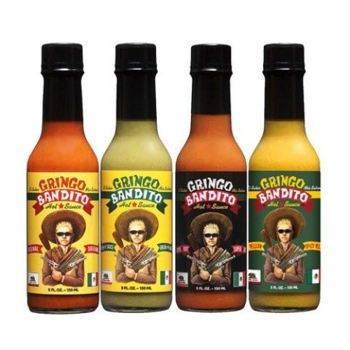 Gringo Bandito Hot Sauce Classic Variety Pack, 5 Ounce Pack Of 4