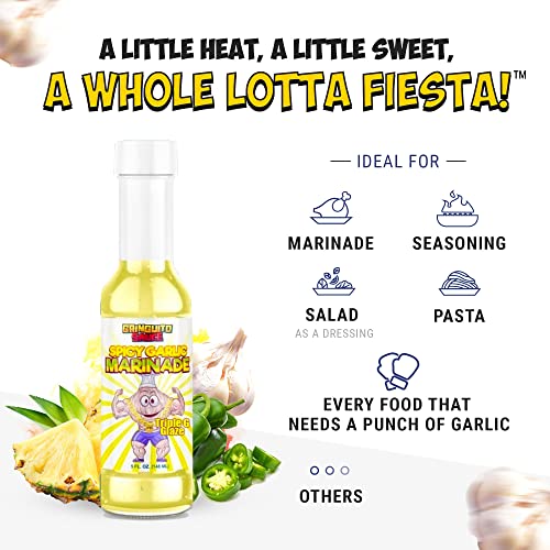 Gringuito Sauce - Spicy Garlic Marinade, Chili Garlic Glaze & Ma...