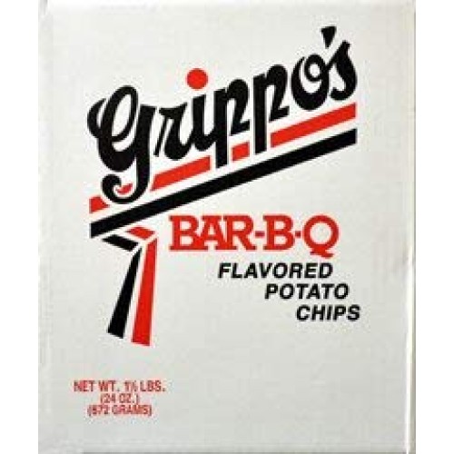 Grippos Bbq Potato Chips 1.5Lb Box Grippos Bbq Potato Chips 1.5Lb Box