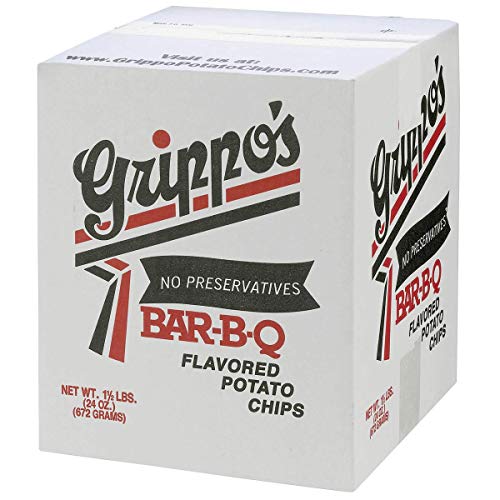 Grippos Bbq Potato Chips 1.5Lb Box Grippos Bbq Potato Chips 1.5Lb Box