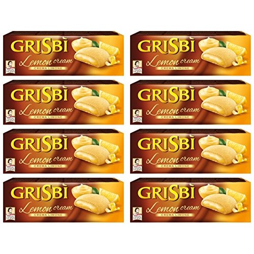 Vicenzi: Grisbi Lemon Cream Italian Shortcrust Biscuits Filled