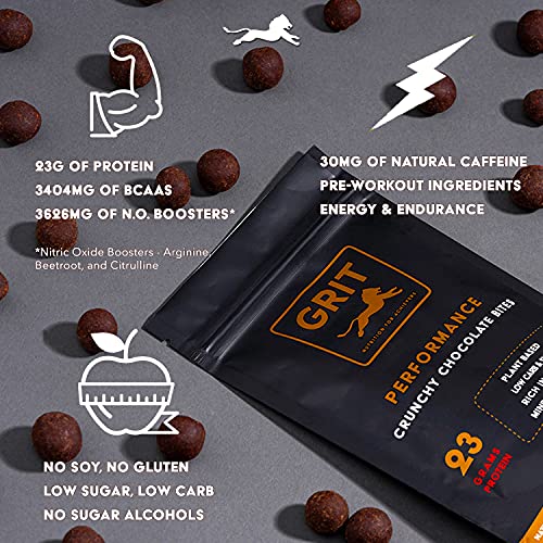 Grit Superfoods | Performance Protein Bites | Natural Caffeine F