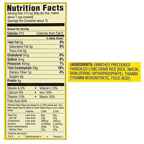 Success Boil-In-Bag Rice, Long Grain White Rice, 14 Oz Box