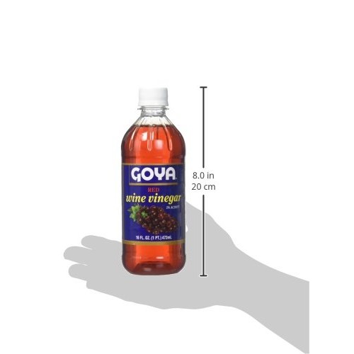 1 Goya Red Wine Vinegar 16 Oz