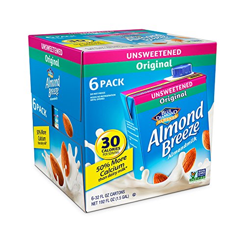 Almond Breeze Dairy Free Almondmilk, Unsweetened Original, 32 Ou