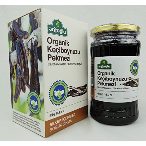 Arifoglu Organic And Pure Molasses Series Carob Molasses 16.9 O