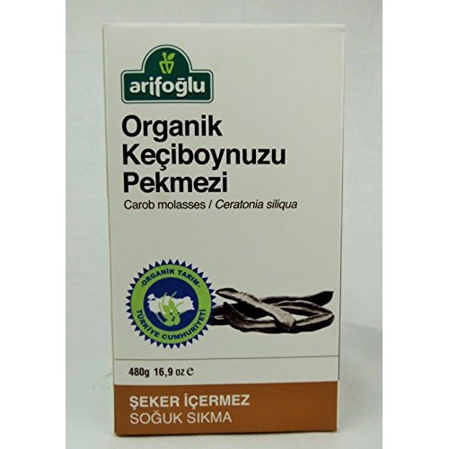 Arifoglu Organic And Pure Molasses Series Carob Molasses 16.9 O