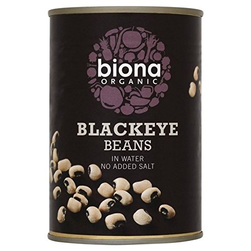 Biona Organic Blackeye Beans In Water 400G - Pack Of 6