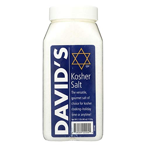 Davids, Kosher Salt, Pack Of 6, Size 40 Oz - No Artificial Ingr