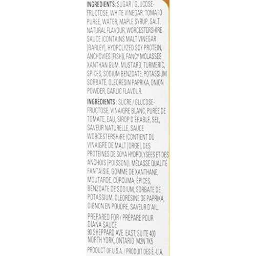 Diana Bbq Sauce, Maple Syrup, 500Ml/16.90 Fluid Ounces {Imported