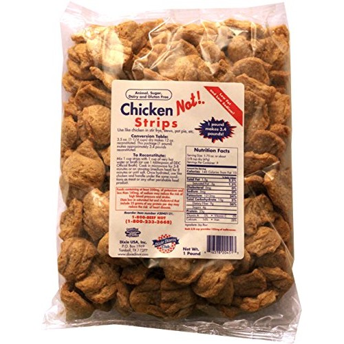 Dixie Diners Club - Chicken Not! Strips, 1 Lb Bag