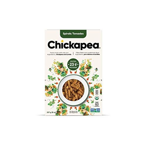 Chickapea Organic Chickpea And Red Lentil Pasta Spirals - Gluten