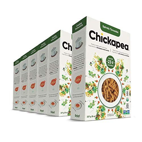 Chickapea Organic Chickpea And Red Lentil Pasta Spirals - Gluten
