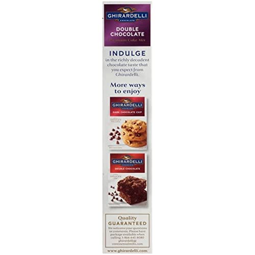 Ghirardelli Chocolate - Double Chocolate Premium Cake Mix 12.75